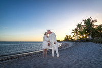 2026-04-05 Karen and Michael Sunset Smathers Beach, Key West