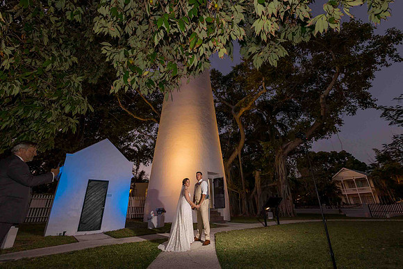 2023-04-01 Alexandra and John Lighthouse Key West Wedding social media -8773