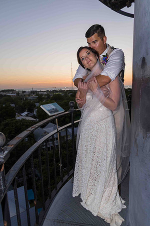 2023-04-01 Alexandra and John Lighthouse Key West Wedding social media -9648