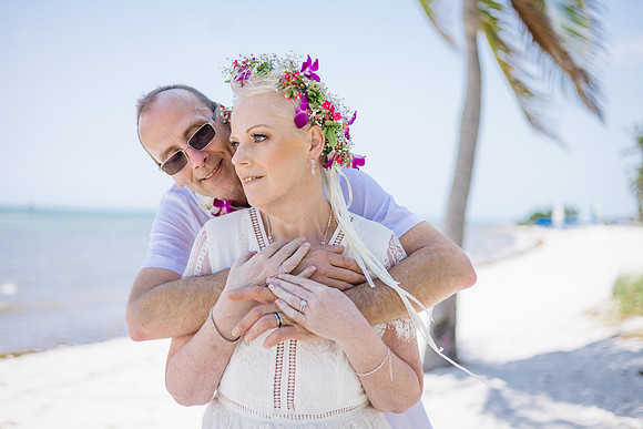 2024-04-25 Sandra and Kenneth Wedding Vow Renewal Smathers Beach, Key West -4133