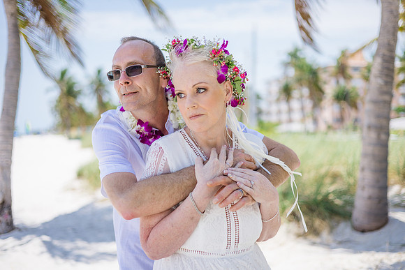 2024-04-25 Sandra and Kenneth Wedding Vow Renewal Smathers Beach, Key West -4145