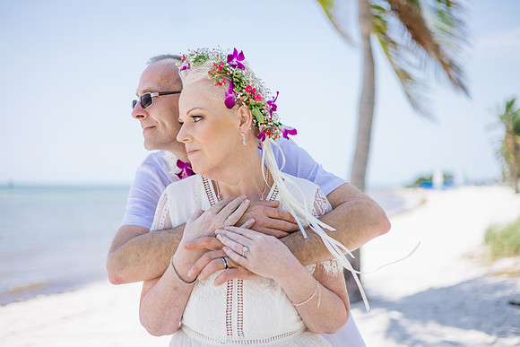 2024-04-25 Sandra and Kenneth Wedding Vow Renewal Smathers Beach, Key West -4136
