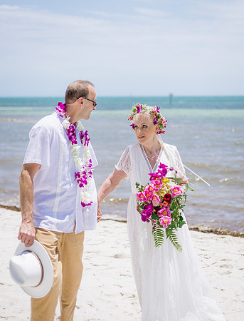 2024-04-25 Sandra and Kenneth Wedding Vow Renewal Smathers Beach, Key West -4113