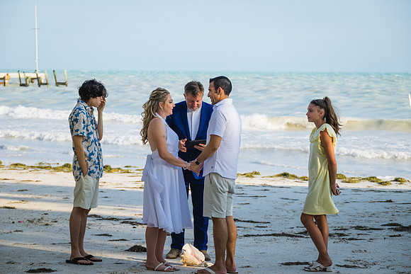 2023-08-30 Nicole and Nick Dog Beach Key West  Wedding Vow Renewal_-2-17