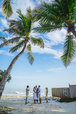 2023-08-30 Nicole and Nick Dog Beach Key West  Wedding Vow Renewal_-2-24
