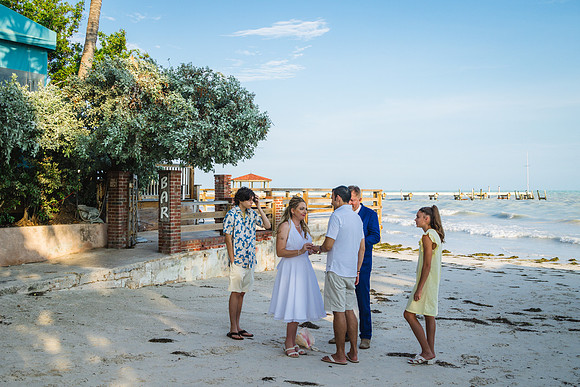2023-08-30 Nicole and Nick Dog Beach Key West  Wedding Vow Renewal_-2-42