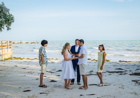2023-08-30 Nicole and Nick Dog Beach Key West  Wedding Vow Renewal_-2-46