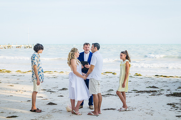 2023-08-30 Nicole and Nick Dog Beach Key West  Wedding Vow Renewal_-2-57