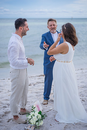 2023-09-23 Natalia and Yulian Sunset Smathers Beach Wedding Key West-46