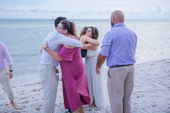 2023-09-23 Natalia and Yulian Sunset Smathers Beach Wedding Key West-65
