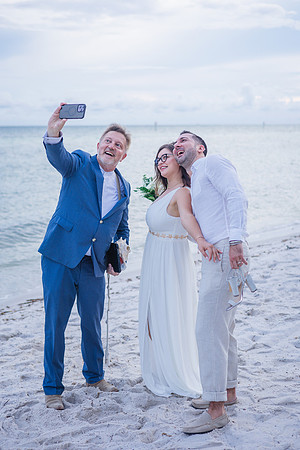 2023-09-23 Natalia and Yulian Sunset Smathers Beach Wedding Key West-66