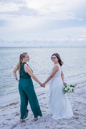 2023-09-23 Natalia and Yulian Sunset Smathers Beach Wedding Key West-72