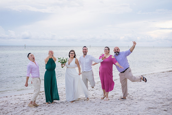 2023-09-23 Natalia and Yulian Sunset Smathers Beach Wedding Key West-81
