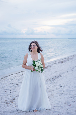2023-09-23 Natalia and Yulian Sunset Smathers Beach Wedding Key West-89