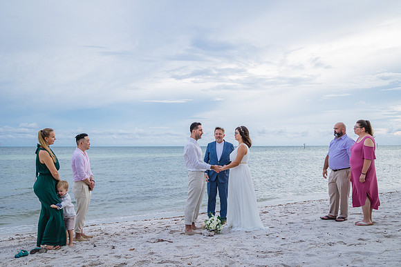 2023-09-23 Natalia and Yulian Sunset Smathers Beach Wedding Key West Part 1-8