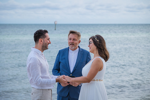 2023-09-23 Natalia and Yulian Sunset Smathers Beach Wedding Key West Part 1-14