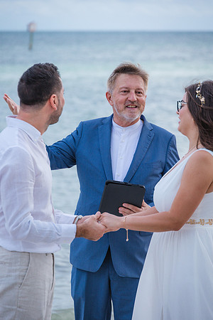 2023-09-23 Natalia and Yulian Sunset Smathers Beach Wedding Key West Part 1-20