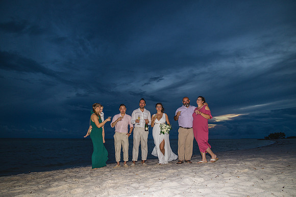 2023-09-23 Natalia and Yulian Sunset Smathers Beach Wedding Key West Part 1-43