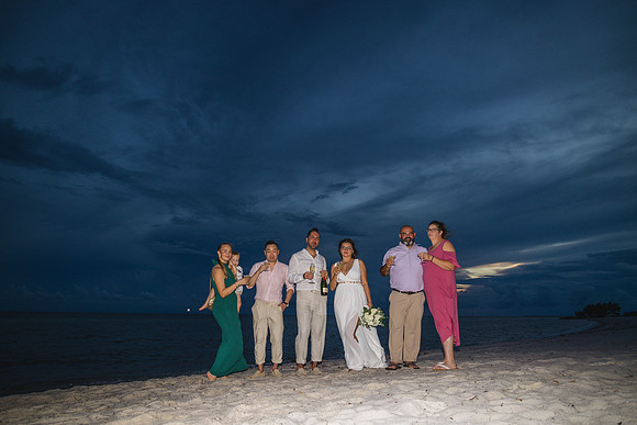 2023-09-23 Natalia and Yulian Sunset Smathers Beach Wedding Key West Part 1-45