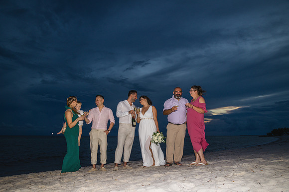 2023-09-23 Natalia and Yulian Sunset Smathers Beach Wedding Key West Part 1-46