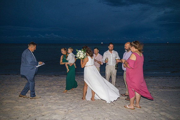 2023-09-23 Natalia and Yulian Sunset Smathers Beach Wedding Key West Part 1-49