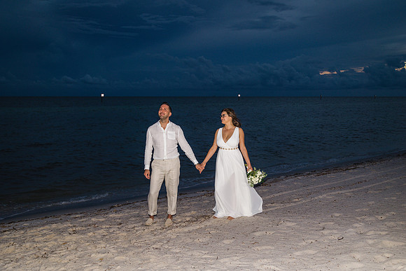 2023-09-23 Natalia and Yulian Sunset Smathers Beach Wedding Key West Part 1-53