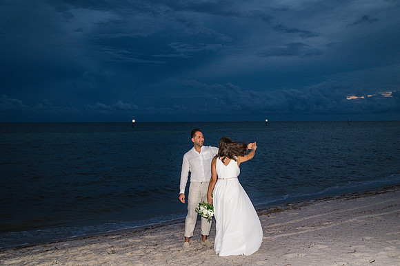 2023-09-23 Natalia and Yulian Sunset Smathers Beach Wedding Key West Part 1-55