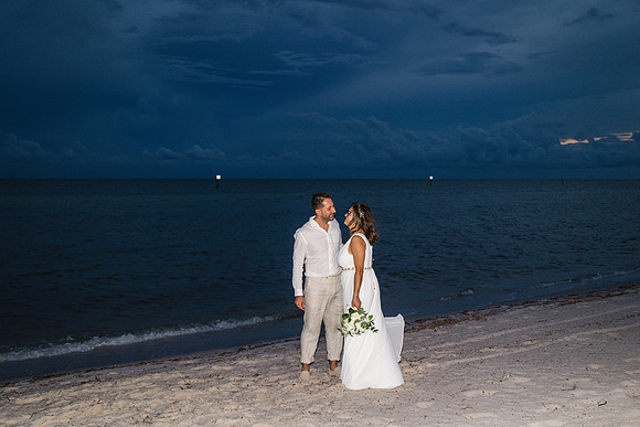 2023-09-23 Natalia and Yulian Sunset Smathers Beach Wedding Key West Part 1-56
