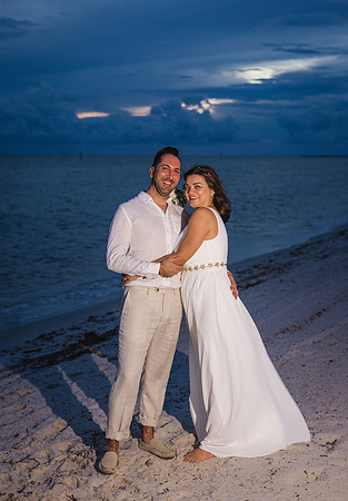 2023-09-23 Natalia and Yulian Sunset Smathers Beach Wedding Key West Part 1-57