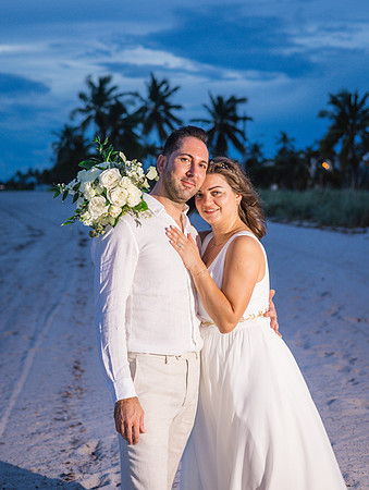 2023-09-23 Natalia and Yulian Sunset Smathers Beach Wedding Key West Part 1-59