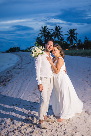 2023-09-23 Natalia and Yulian Sunset Smathers Beach Wedding Key West Part 1-61