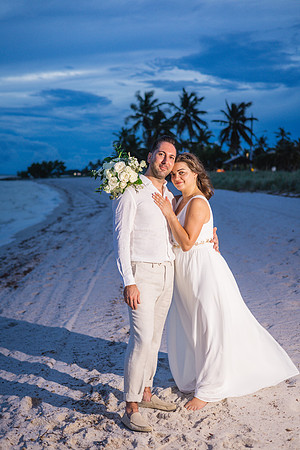 2023-09-23 Natalia and Yulian Sunset Smathers Beach Wedding Key West Part 1-62
