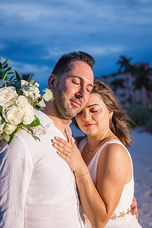 2023-09-23 Natalia and Yulian Sunset Smathers Beach Wedding Key West Part 1-66