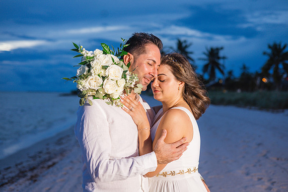 2023-09-23 Natalia and Yulian Sunset Smathers Beach Wedding Key West Part 1-71