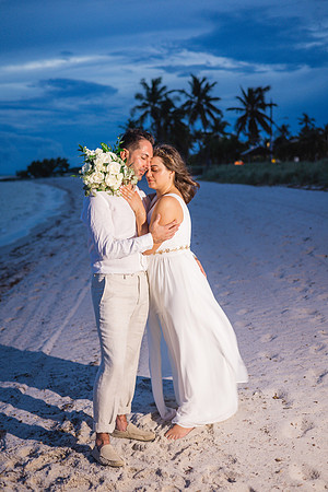 2023-09-23 Natalia and Yulian Sunset Smathers Beach Wedding Key West Part 1-72