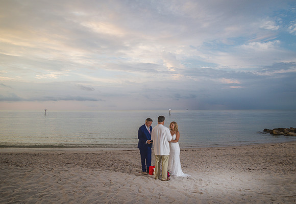 2023-10-09 Sunrise Wedding Smathers Beach,  Key West -0704