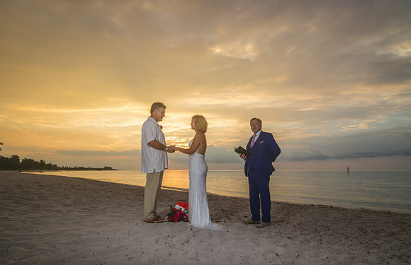2023-10-09 Sunrise Wedding Smathers Beach,  Key West -0707