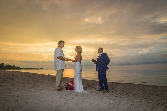 2023-10-09 Sunrise Wedding Smathers Beach,  Key West -0709