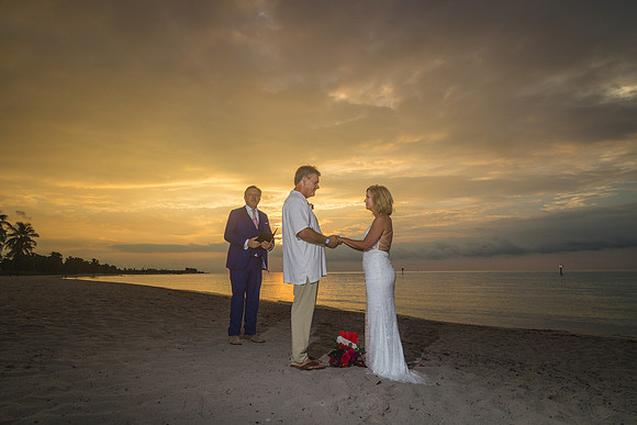 2023-10-09 Sunrise Wedding Smathers Beach,  Key West -0718
