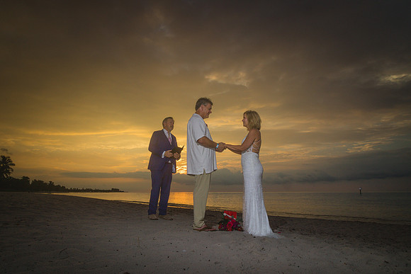 2023-10-09 Sunrise Wedding Smathers Beach,  Key West -0725