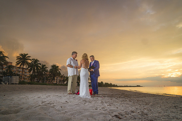 2023-10-09 Sunrise Wedding Smathers Beach,  Key West -0728
