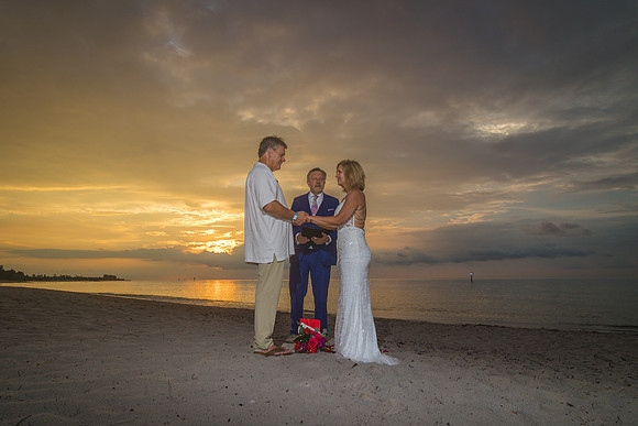 2023-10-09 Sunrise Wedding Smathers Beach,  Key West -0735