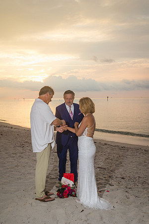 2023-10-09 Sunrise Wedding Smathers Beach,  Key West -0741