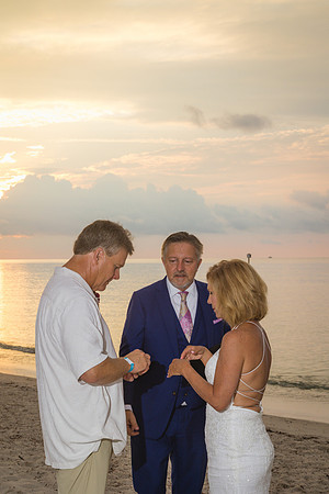 2023-10-09 Sunrise Wedding Smathers Beach,  Key West -0748