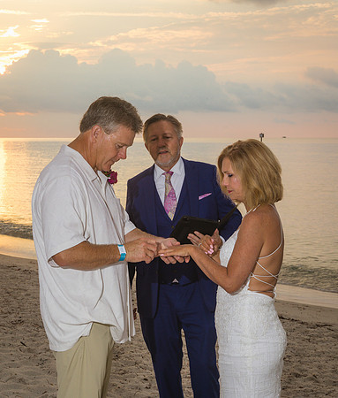 2023-10-09 Sunrise Wedding Smathers Beach,  Key West -0749