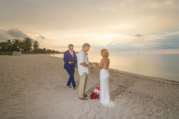 2023-10-09 Sunrise Wedding Smathers Beach,  Key West -0761