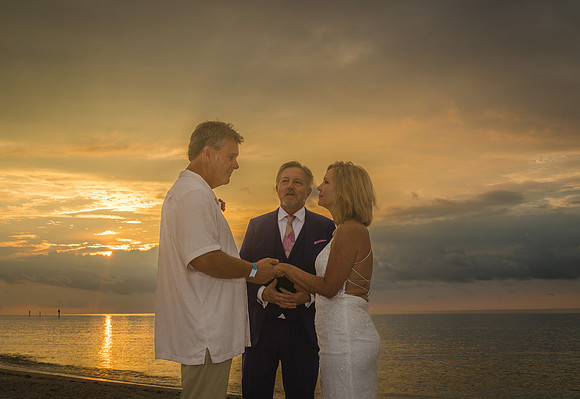 2023-10-09 Sunrise Wedding Smathers Beach,  Key West -0784