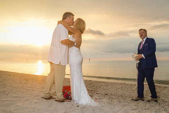 2023-10-09 Sunrise Wedding Smathers Beach,  Key West -0808