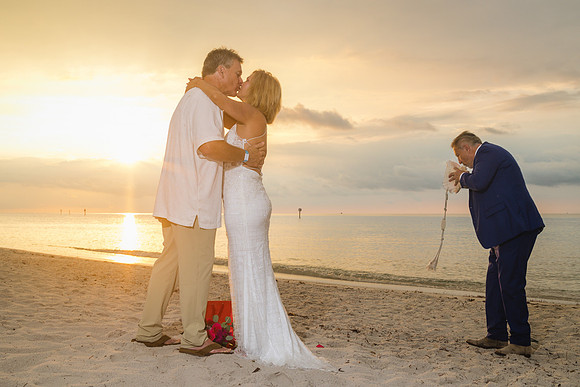 2023-10-09 Sunrise Wedding Smathers Beach,  Key West -0809