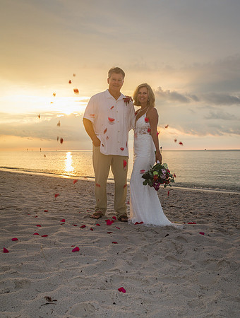 2023-10-09 Sunrise Wedding Smathers Beach,  Key West -0870